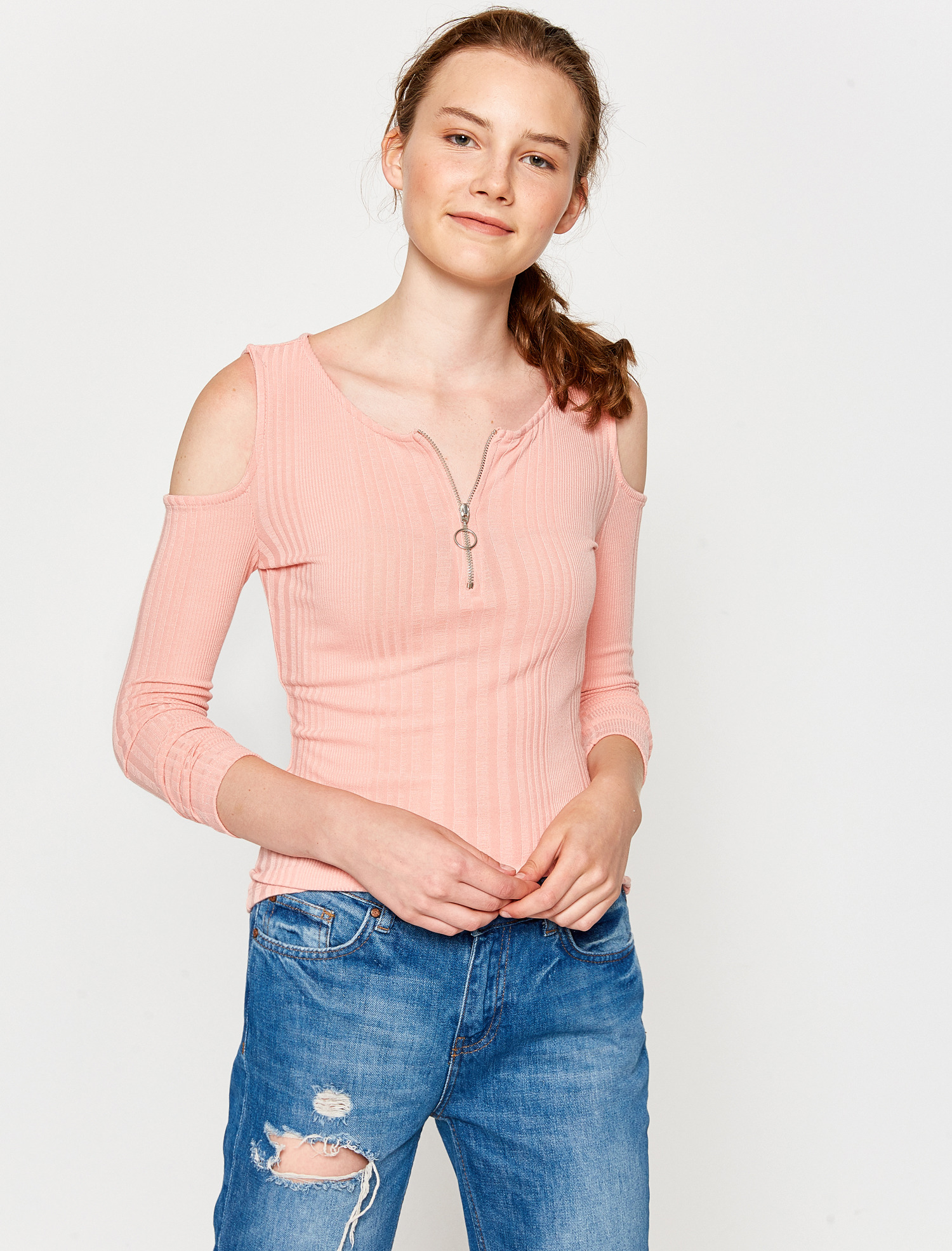 

Футболка Koton 8KAL11285JK-294 L Rose