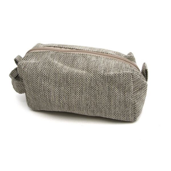 

Косметичка Gofin сіра тканинна KSM-28006