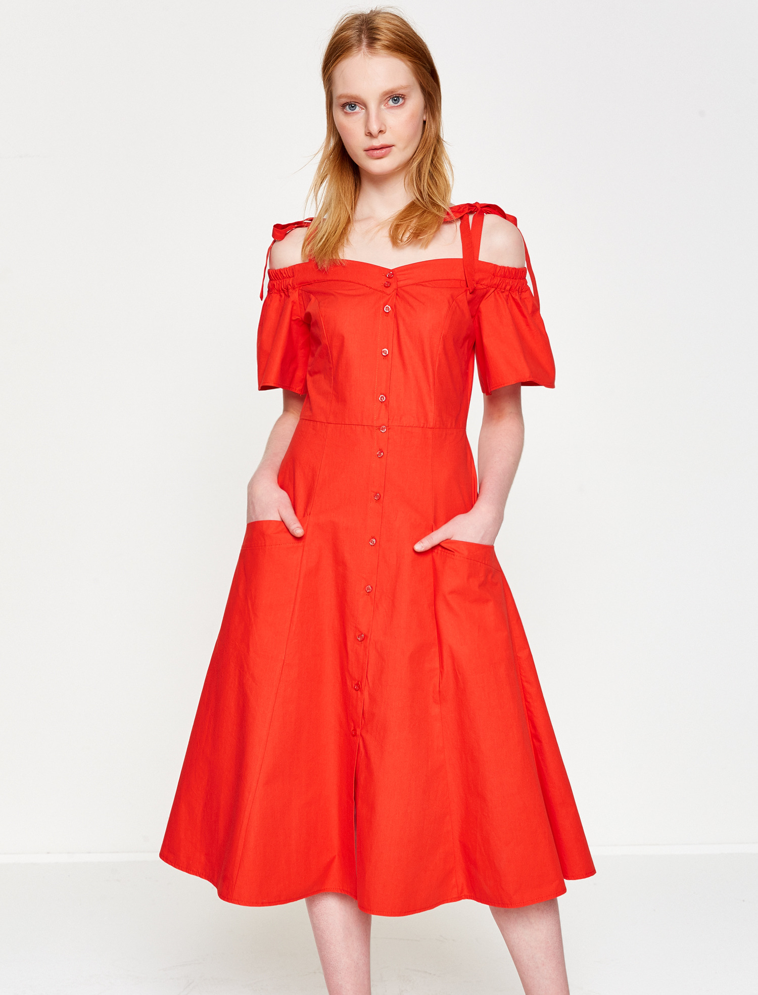 

Сарафан Koton 8KAK88219PW-420 38 Red
