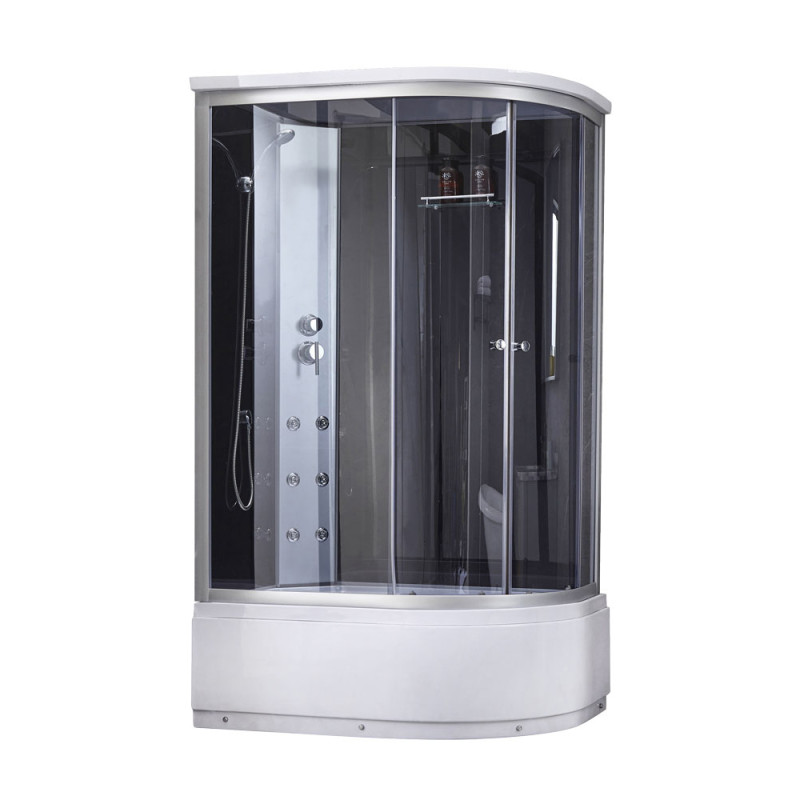 

Гідромасажний бокс Lidz Tani SBM120x80L.SAT.HIGH.GR