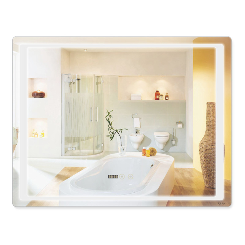 

Дзеркало Qtap Mideya з антизапотіванням (DC-F902-2) 900х700 QT2078F9022W