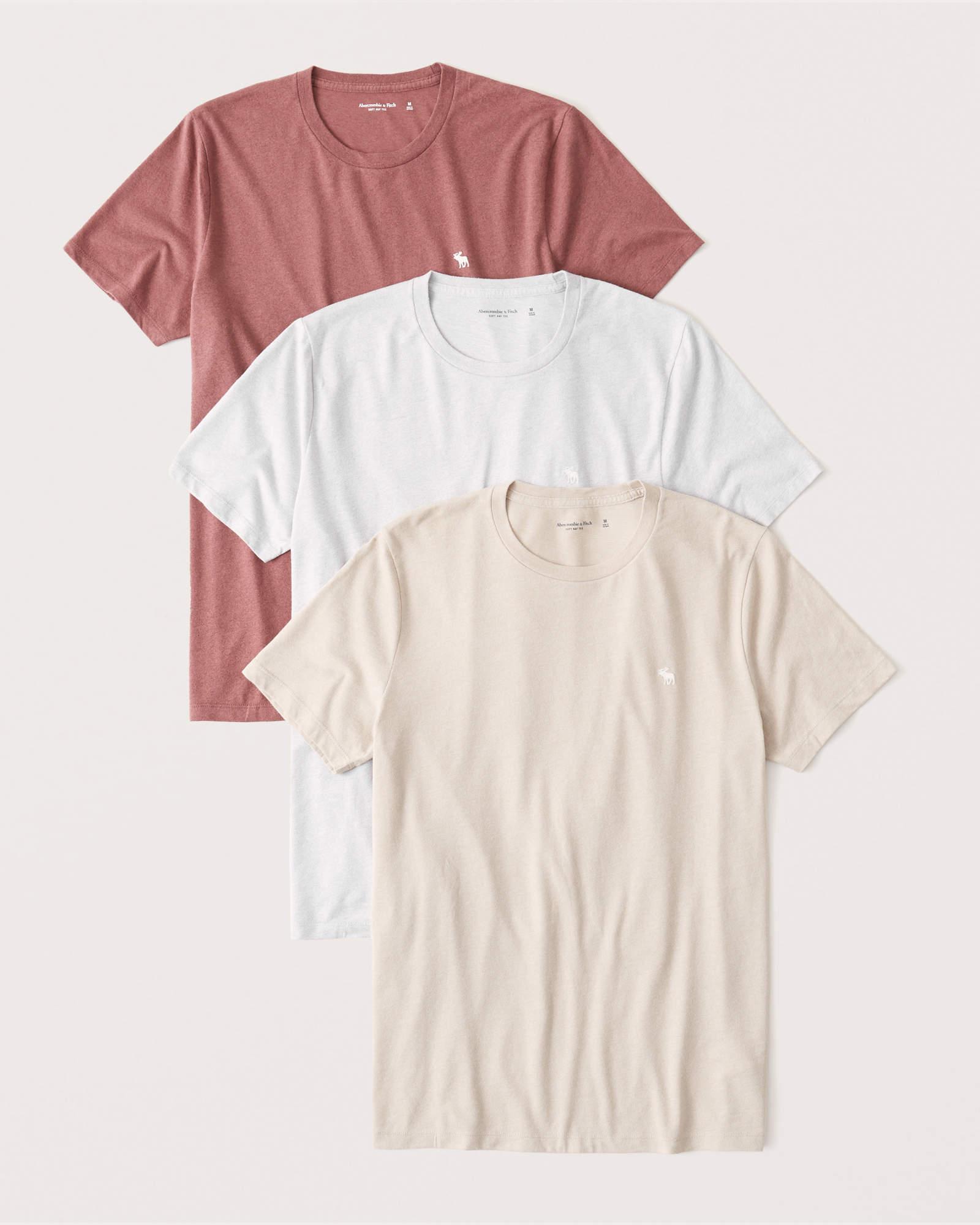 

Набор футболок (3 шт.) Abercrombie & Fitch AF8264M M Разноцветный