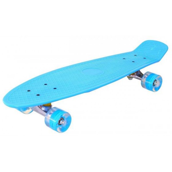 

Детский скейтборд METR+ Пенни борд Penny Board Kids Светло-голубой
