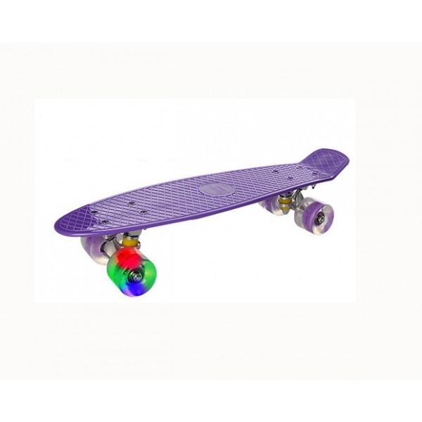 

Детский скейтборд METR+ Пенни борд Penny Board Kids Фиолетовый