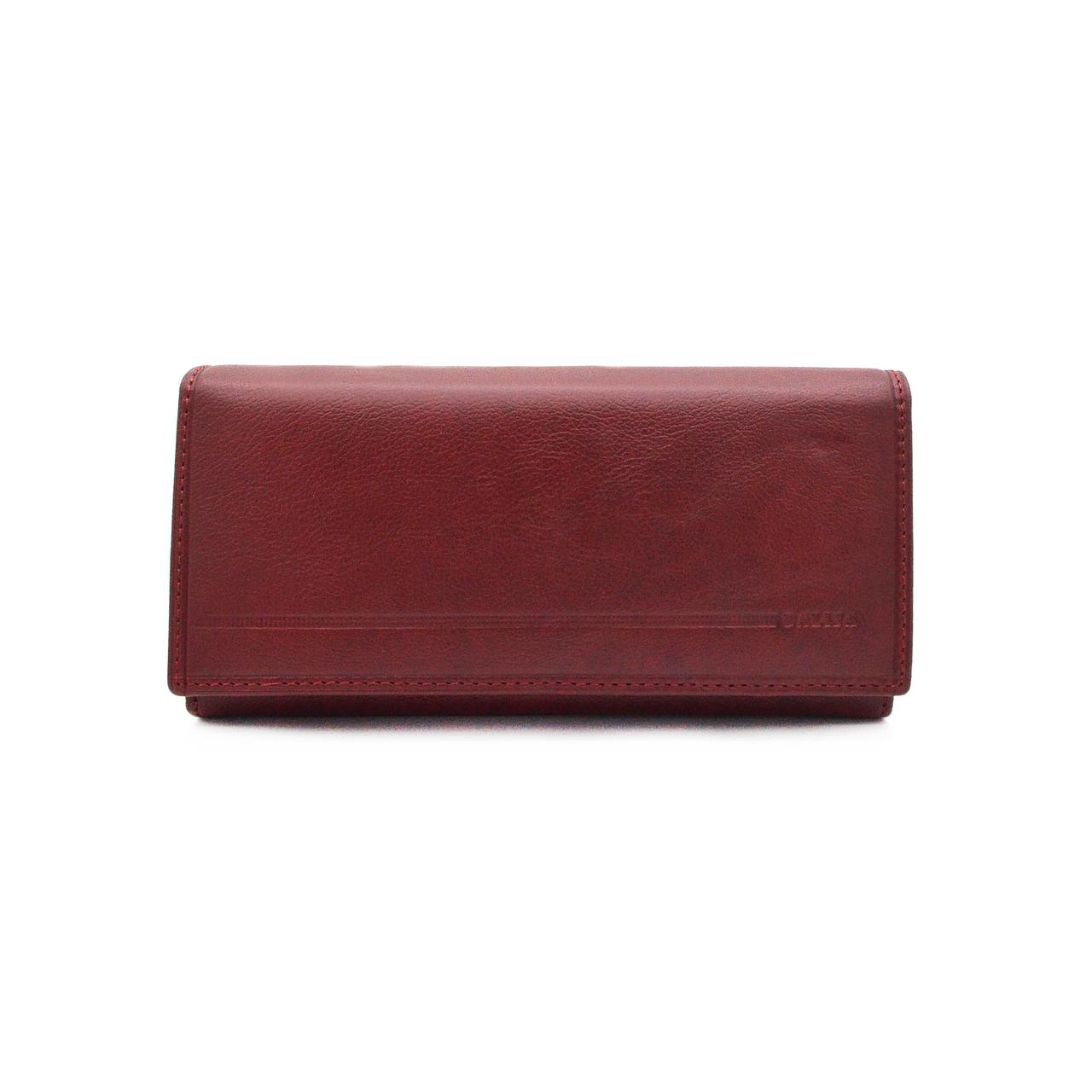 

Кошелёк женский Balisa из натуральной кожи на кнопке, красный PY D-131 red