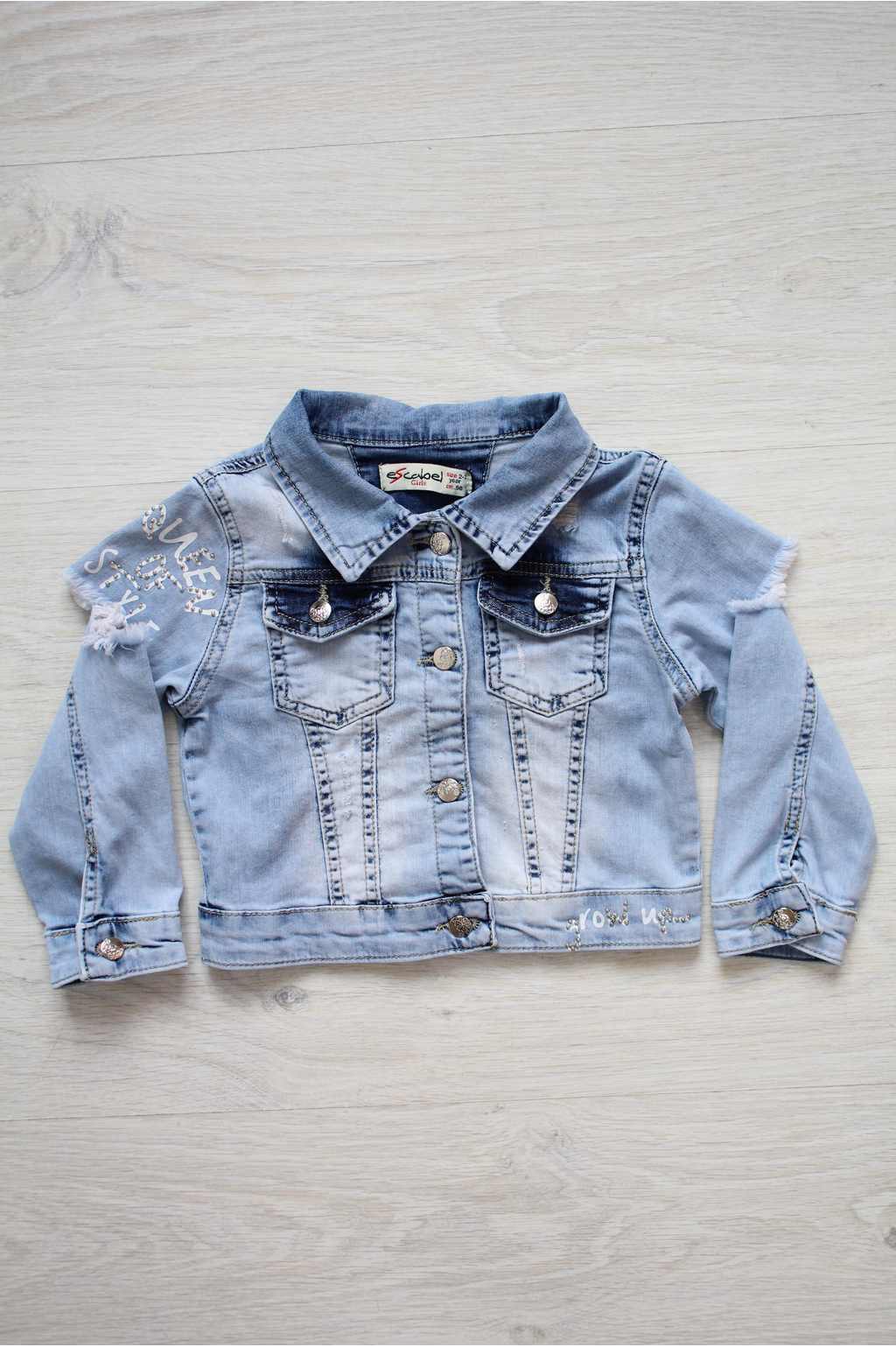 

Джинсовая куртка Escabel Kids 98 см Голубой