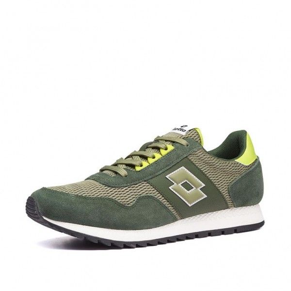 

Кроссовки мужские Lotto RUNNER PLUS II MSH 43 ALGAE GREEN/DEEP LICHEN/LIME YELLOW 213546/5WT