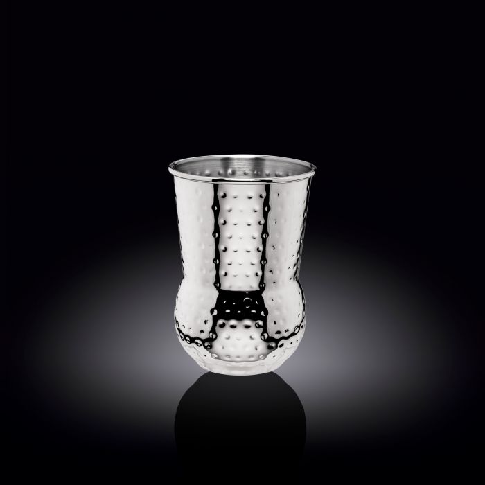 

Стакан фігурний (WLMX-552219) Wilmax St.Steel 450 мл Silver