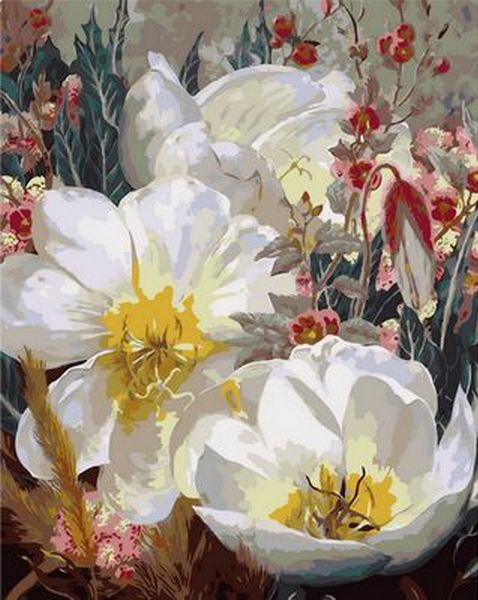 

Картина по номерам Mariposa Белоснежные кувшинки, 40 х 50 см (MR-Q1059)