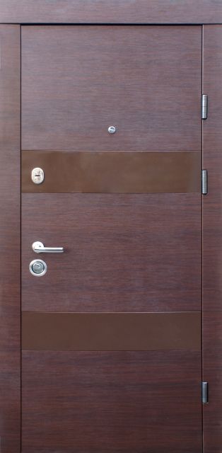 

Входная дверь Qdoors Вита - М орех горизонталь (850х2050) мм
