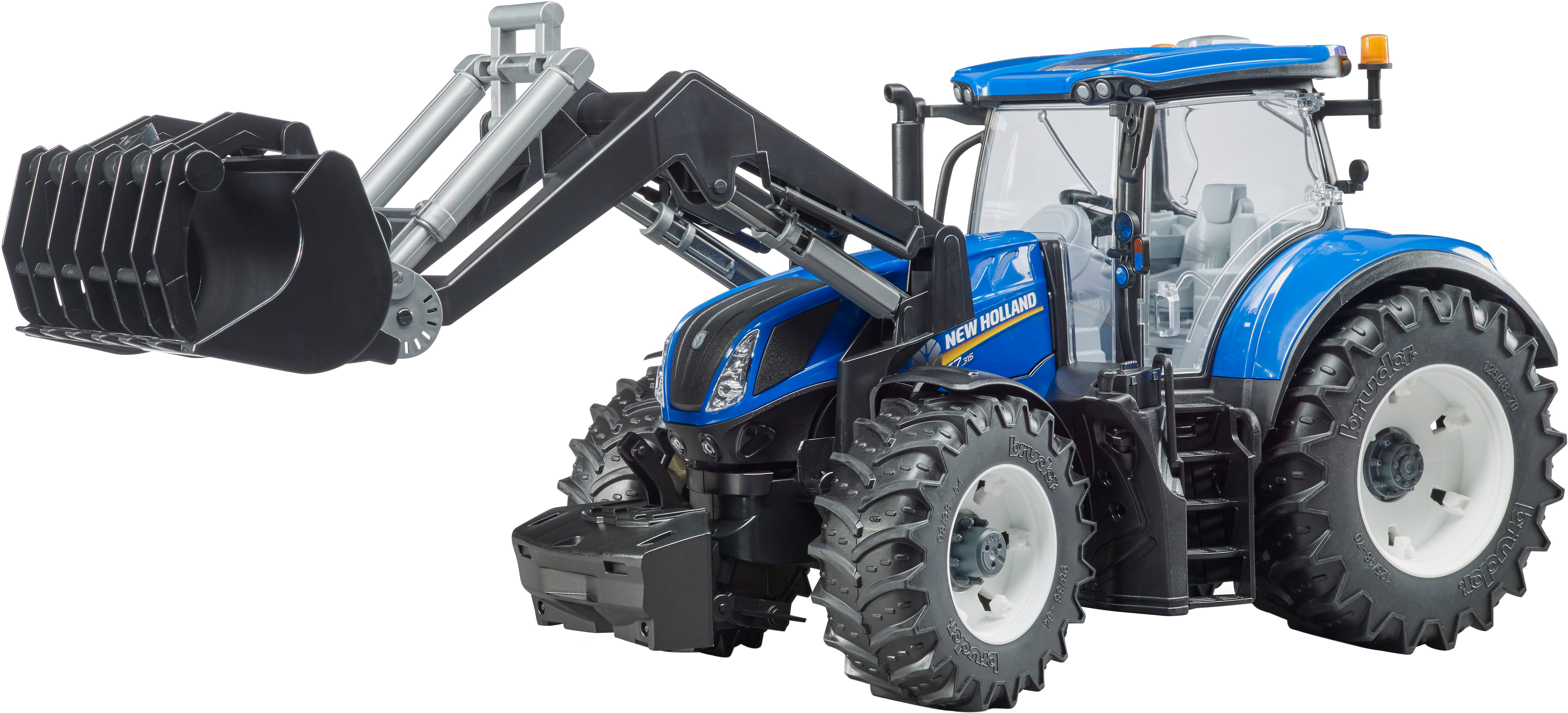 

Машинка Bruder Трактор New Holland с погрузчиком (03121)