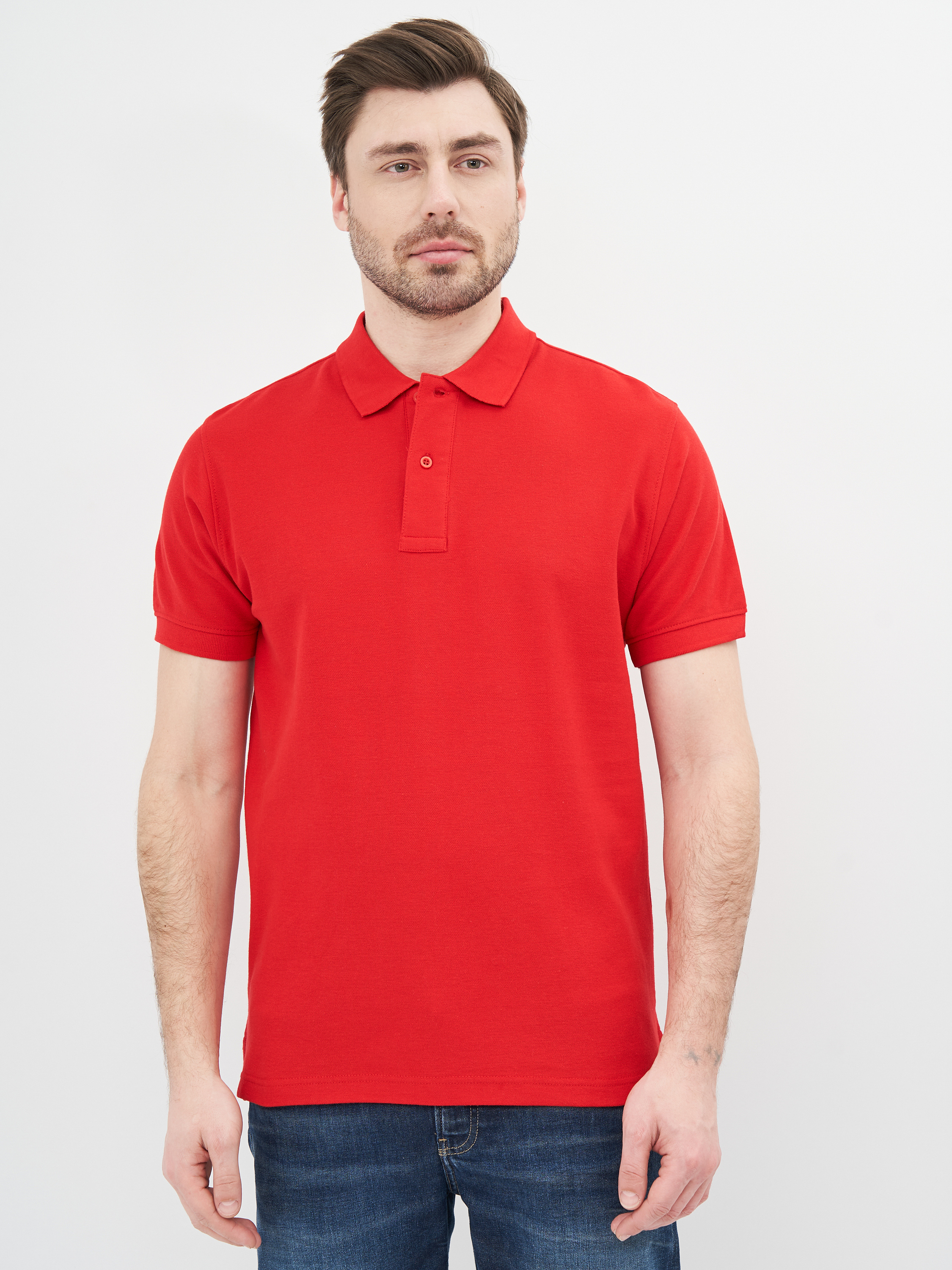 

Поло JHK Polo Regular PORA210-RD, Поло JHK Polo Regular PORA210-RD L