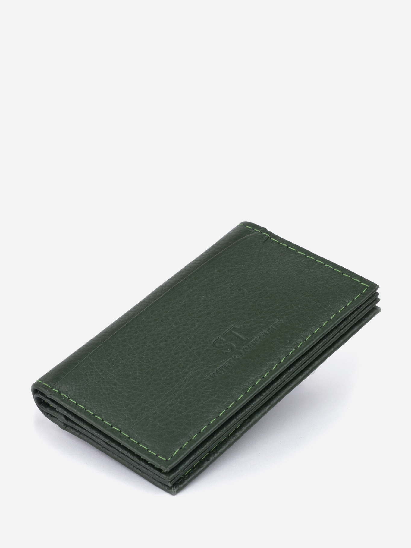 

Визитница ST Leather Accessories 19215 Зеленая