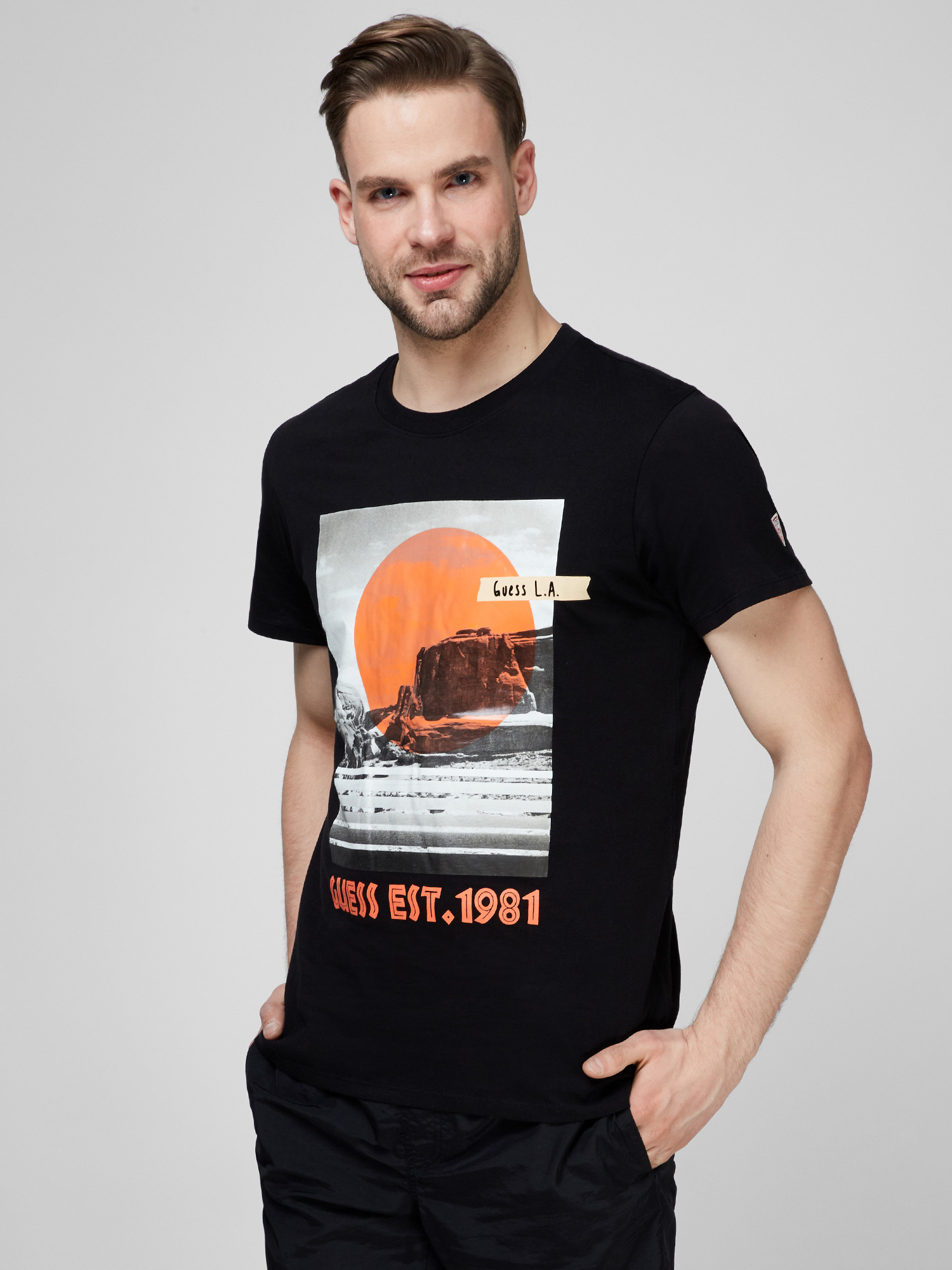 

Футболка Guess M1GI54-I3Z11 S Jet black A996