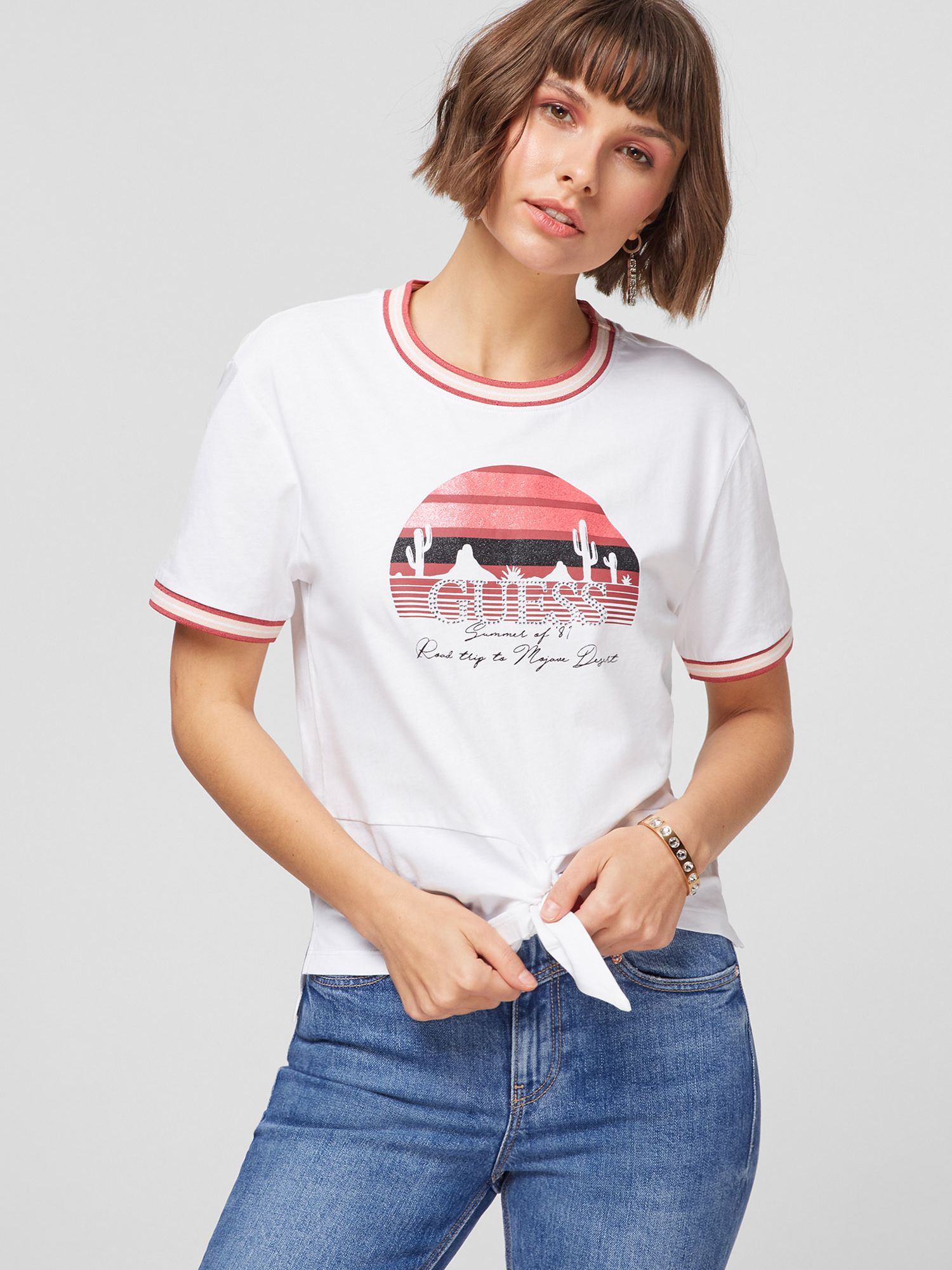 

Футболка Guess W1GI0T-JA911 L True white A000