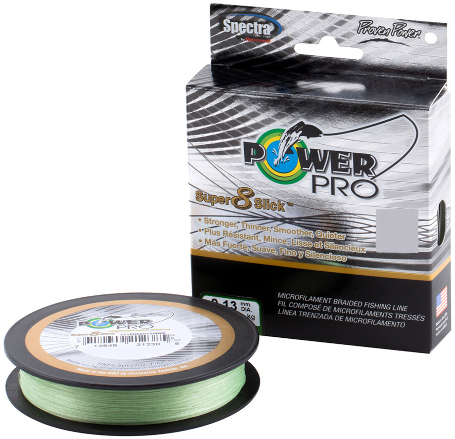 

Шнур Power Pro Super 8 Slick 135 м 0.23 мм 17 кг Aqua Green (22667887)