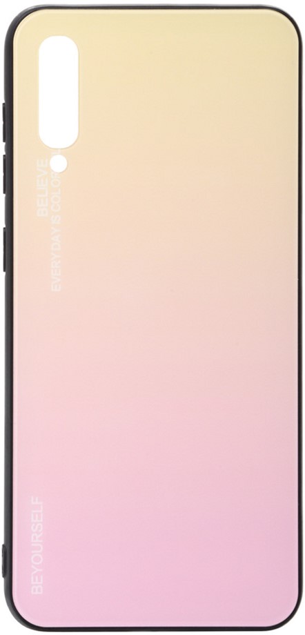 

Панель BeCover Gradient Glass для Xiaomi Mi A3/CC9e Yellow-Pink