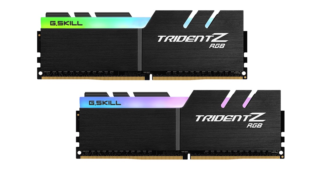 

DDR4 2х8GB/3600 G.Skill Trident Z RGB (F4-3600C18D-16GTZR)