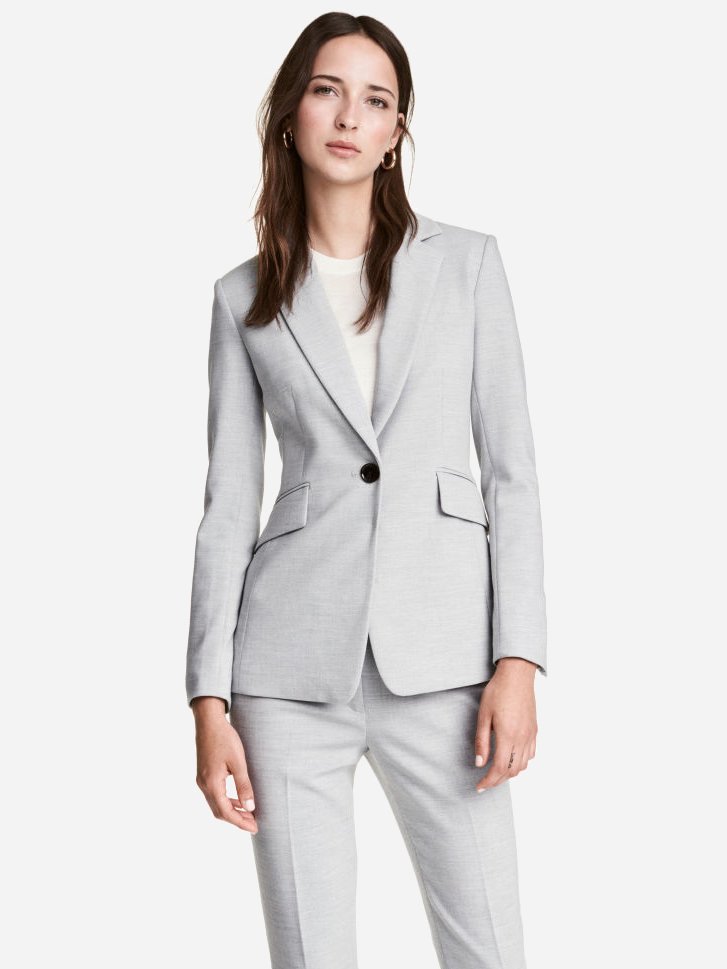 

Пиджак H&M hm01110071 32 Серый