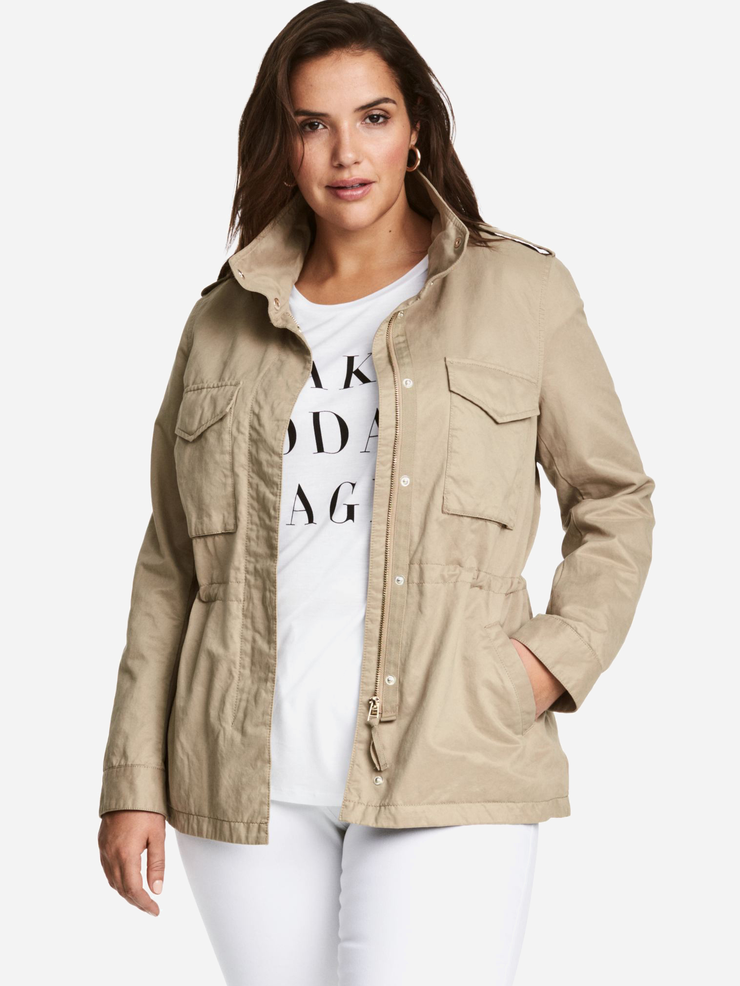 

Ветровка H&M hm01120026 46 Бежевая