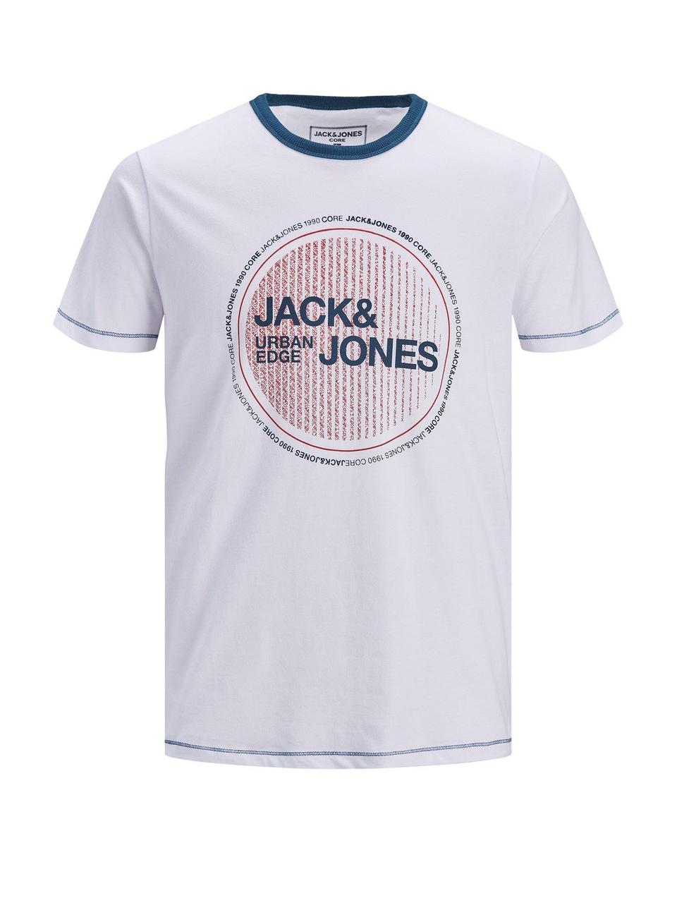 

Футболка Jack & Jones  Белая, Футболка Jack & Jones L Белая