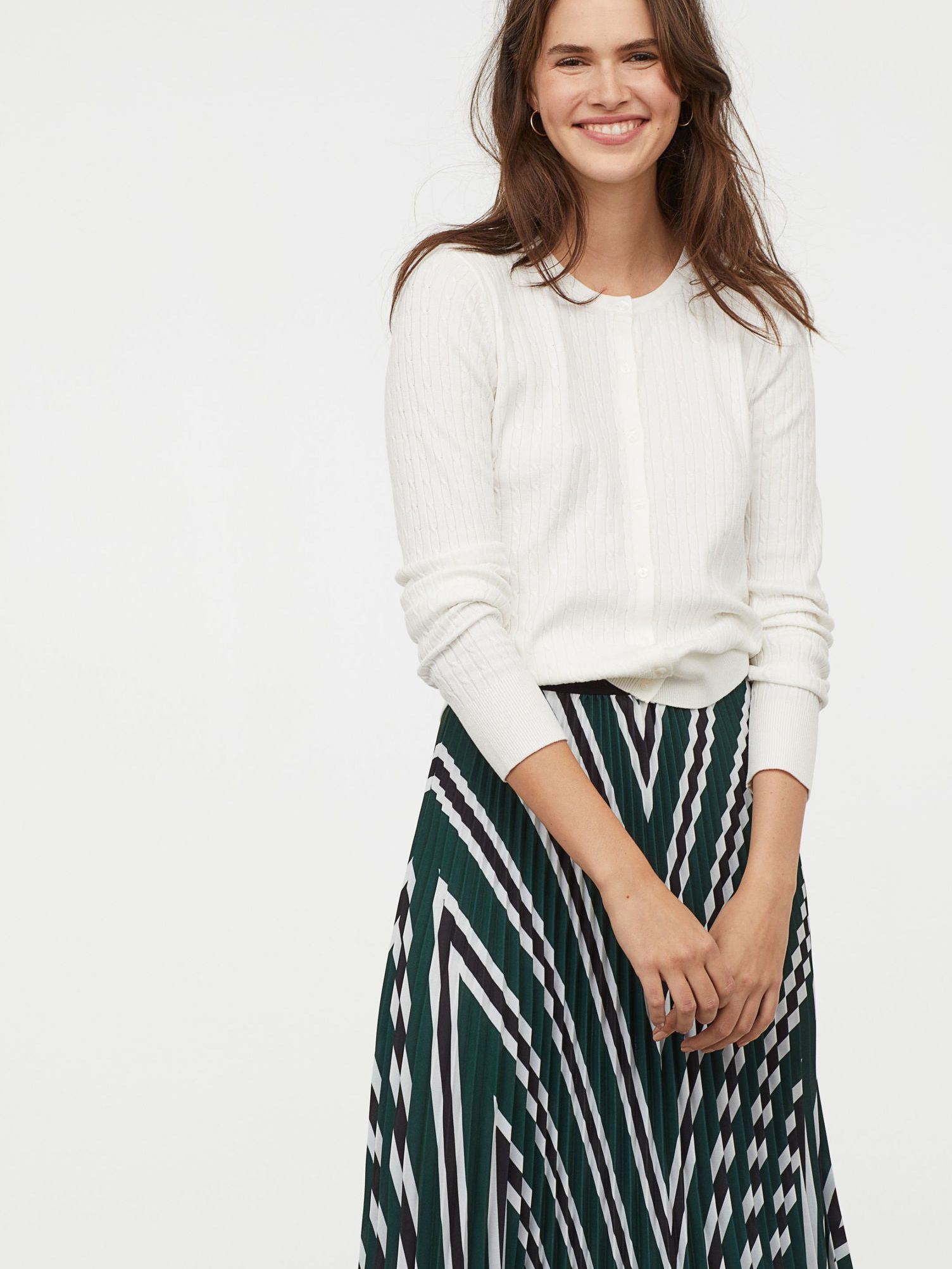 

Кардиган H&M 0741313-9 XL Белый