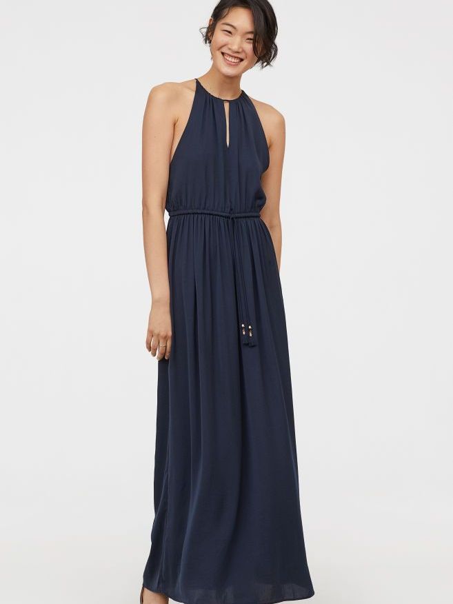 

Платье H&M 0710108-9  Темно-синее, Платье H&M 0710108-9 48 Темно-синее