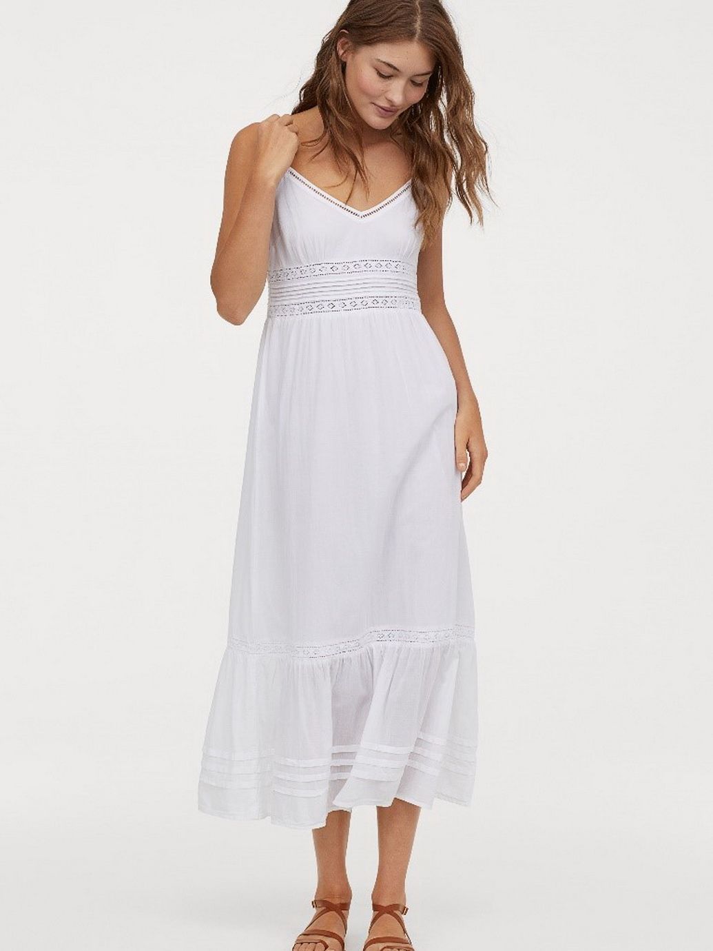 

Платье H&M 0752486-9 42 Белое
