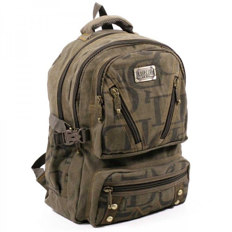 

Джинсовый подростковый рюкзак Gold Be 28 x 42 x 15 см Зеленый (b255/3)