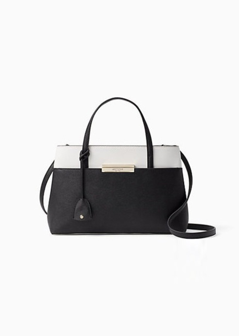 

Женская сумка Kate Spade Maiden Way Saffiano Cement/Black цвет Черный (BW-0099)