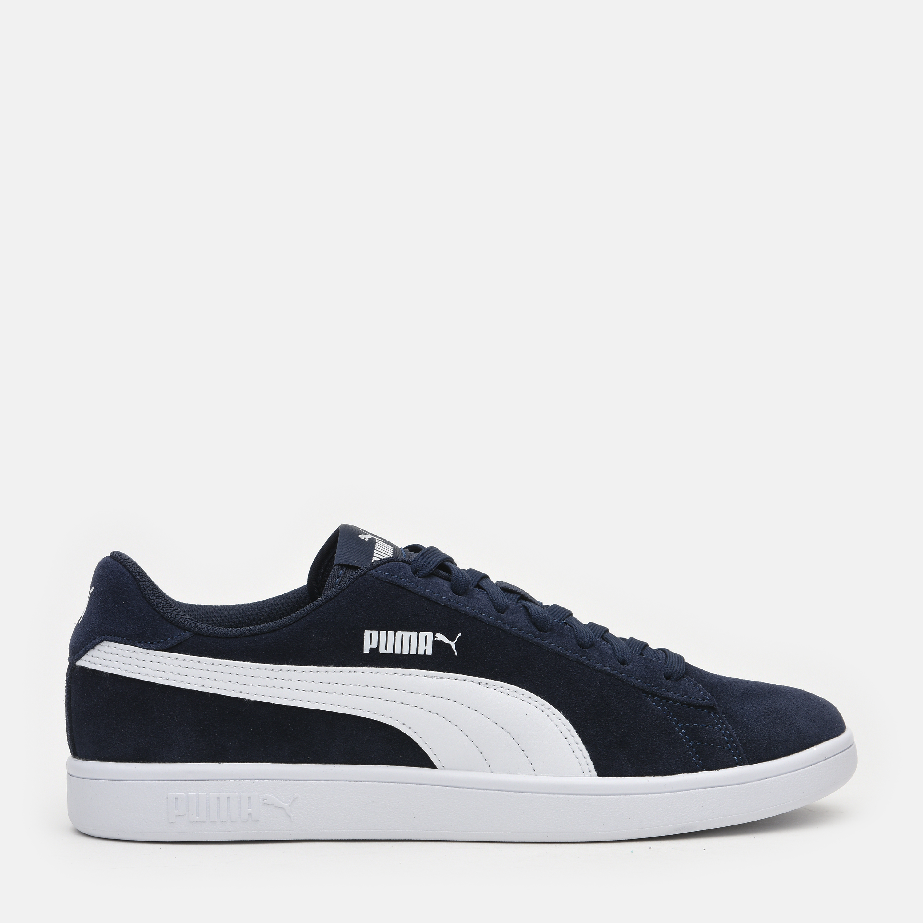 Акція на Чоловічі кеди низькі Puma Smash V2 36498904 42 (8) 27 см Peacoat-Puma White від Rozetka