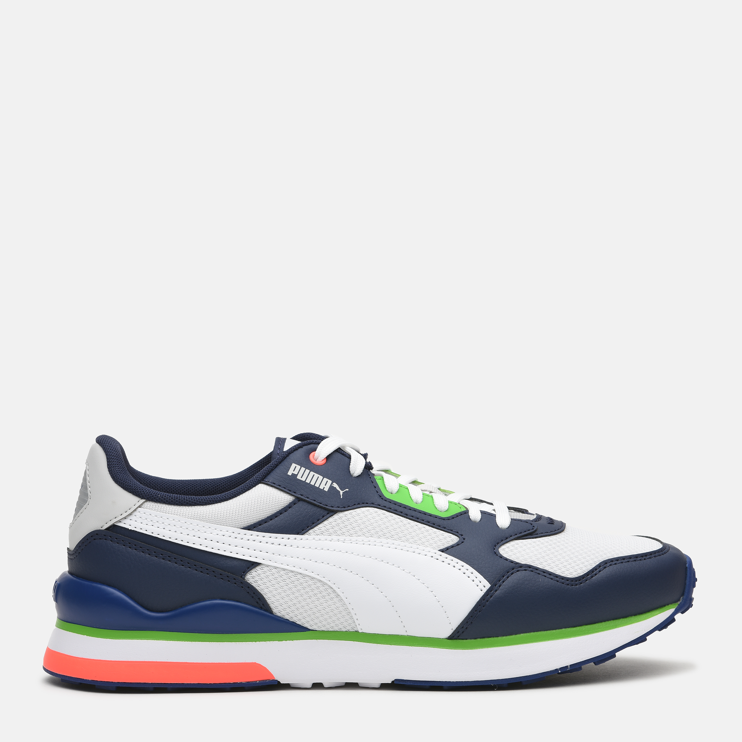 

Кроссовки Puma R78 FUTR 37489504 44.5 (10) 29 см Peacoat-Puma White-Puma White