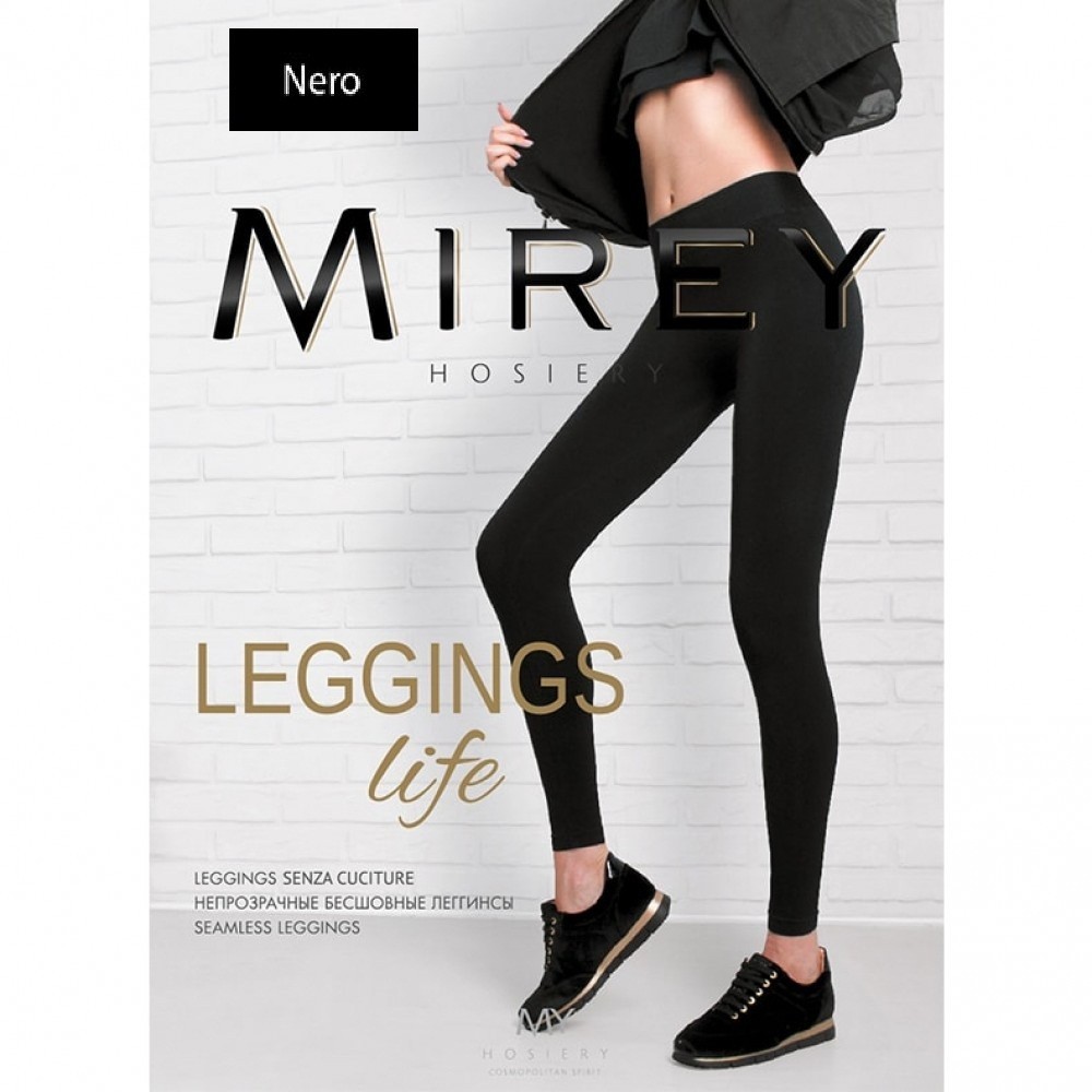 

Леггинсы Mirey Leggings Life 250 den 1-2 Nero Чёрные (-88149)