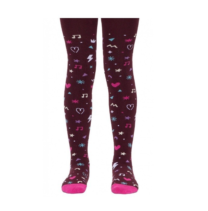 

Колготки махровые Conte Kids Sof-Tiki 518 128-134 см Бордовые