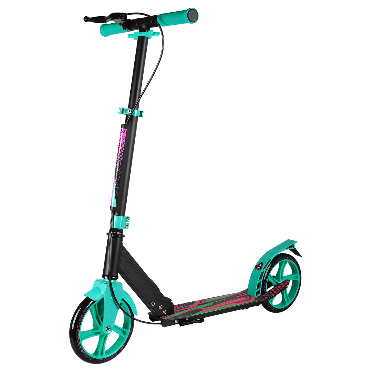 

Самокат с ручным тормозом SportVida PU 200 мм SV-MC0002