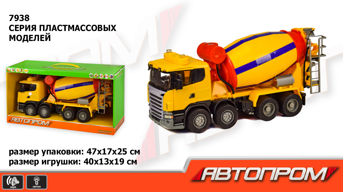 

Машина «АВТОПРОМ», 1:12, на батарейках(7844B)