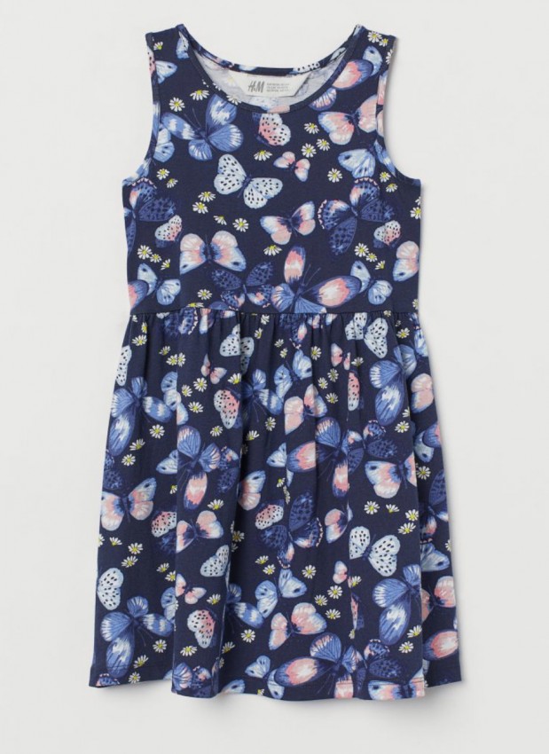 

Сарафан H&M Butterflies 134-140 см синее