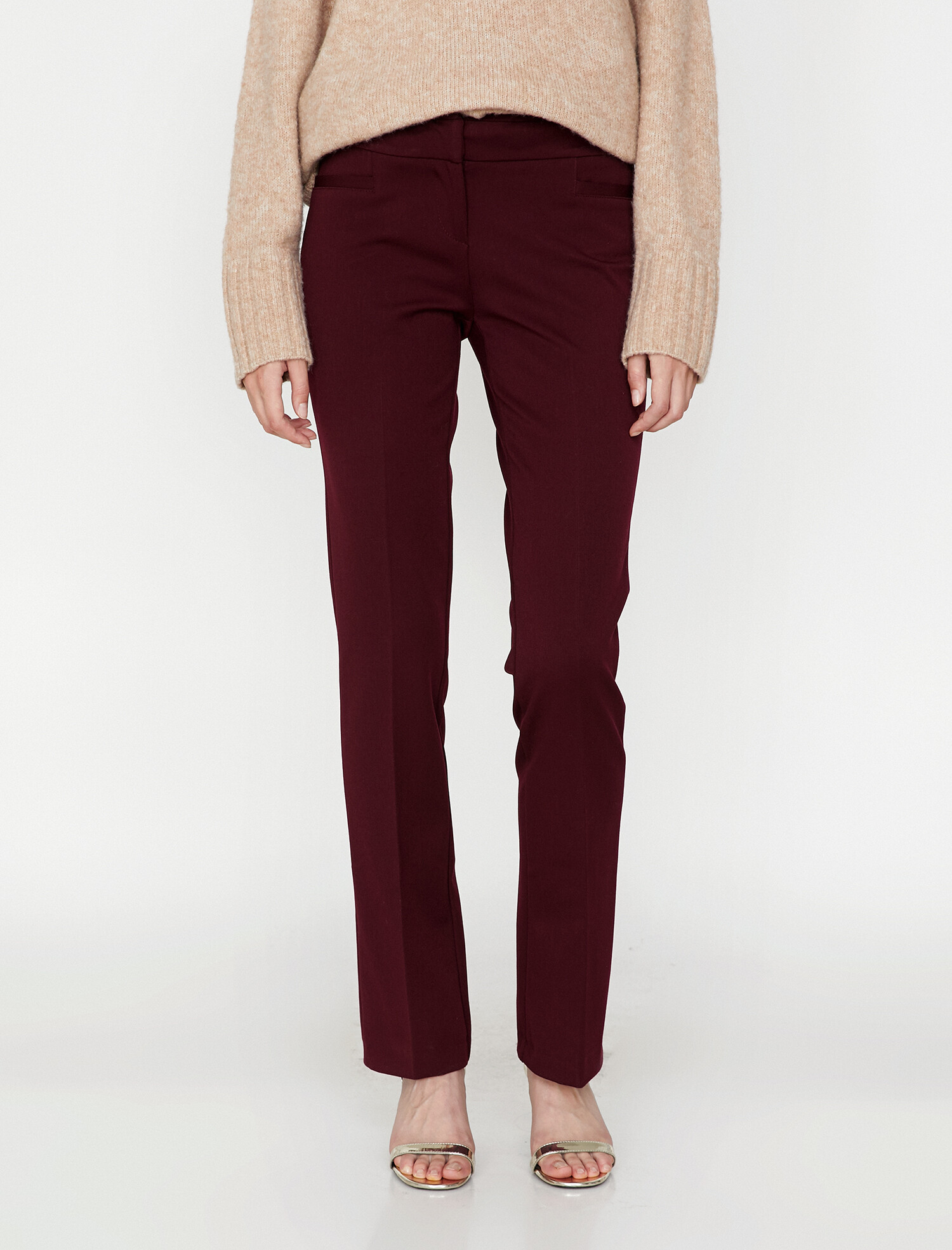 

Брюки Koton 9KAK42240RW-492 38-L Wine