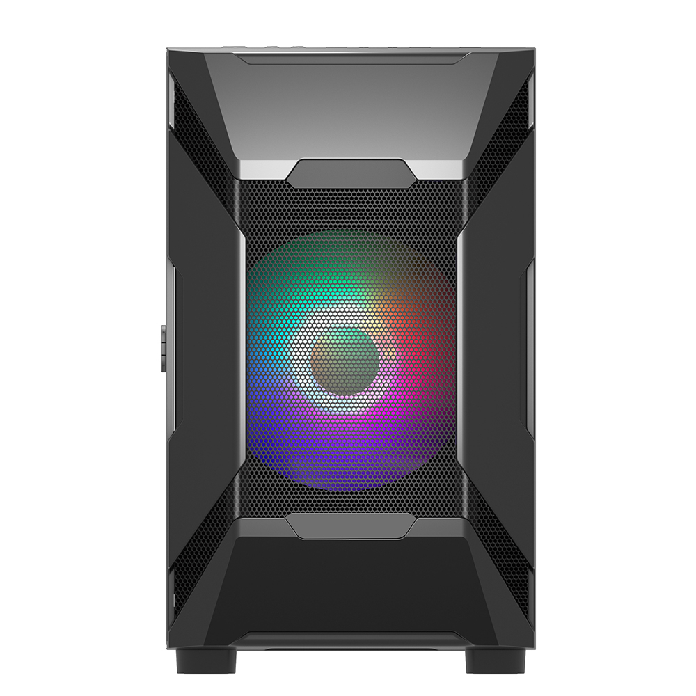 

Корпус 1stPlayer D3-A-G7-MAX-BK Black без БП, MicroATX