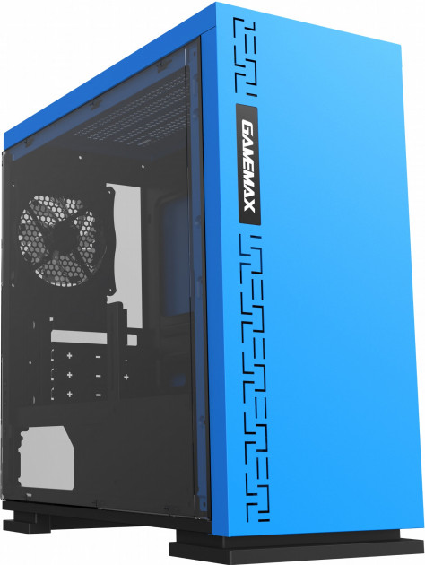 

Корпус GameMax Expedition Blue, без БП, microATX, 1x120 мм LED, 188х380х350 мм, 5.3кг