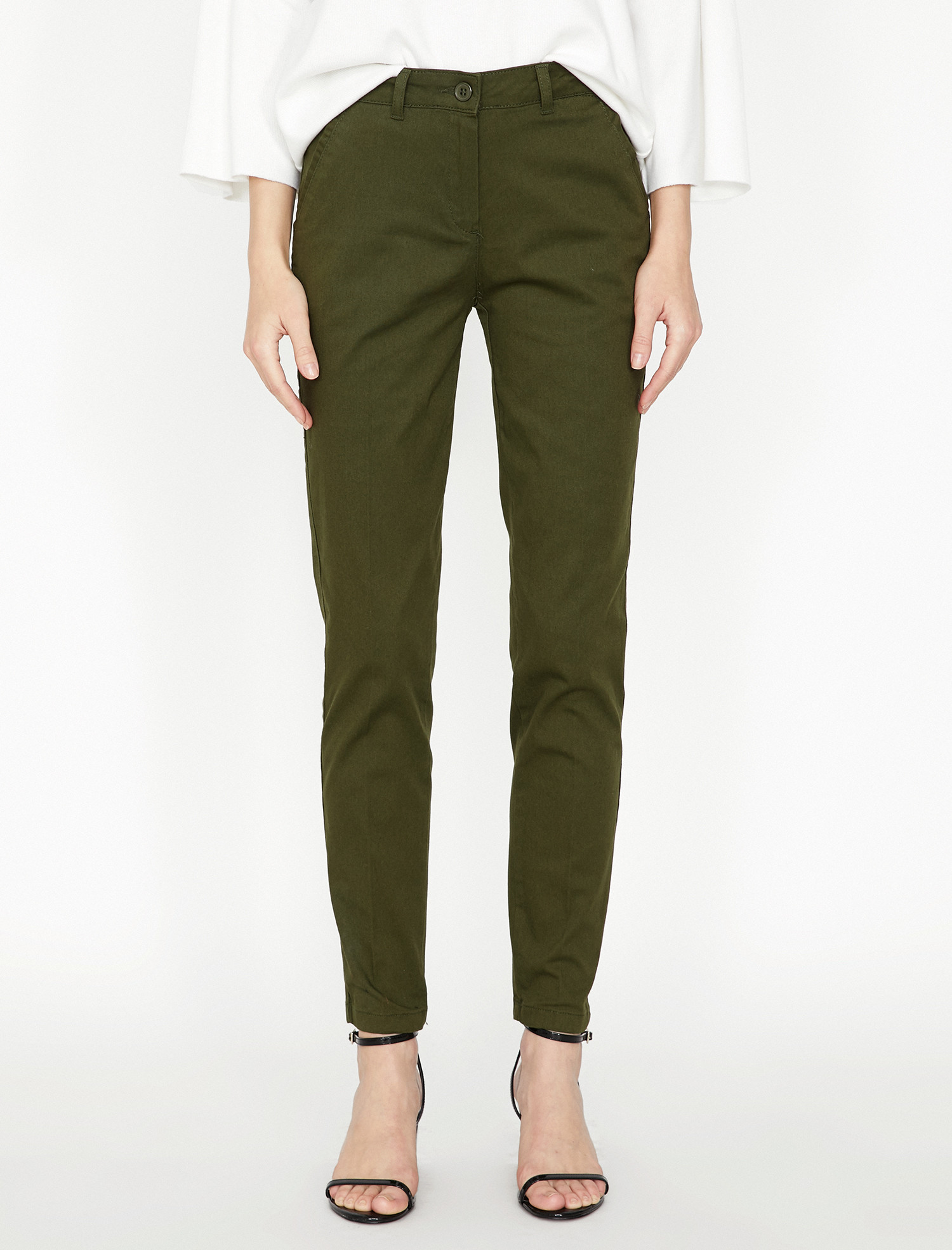 

Брюки Koton 9KAK42193YW-890 38 Khaki