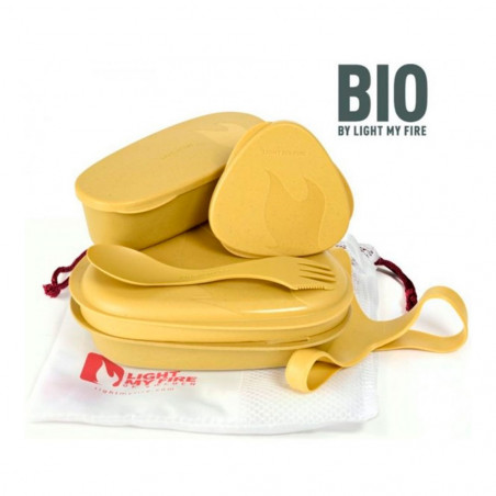 

Набор посуды Light My Fire LunchKit BIO 6 pcs Musty Yellow