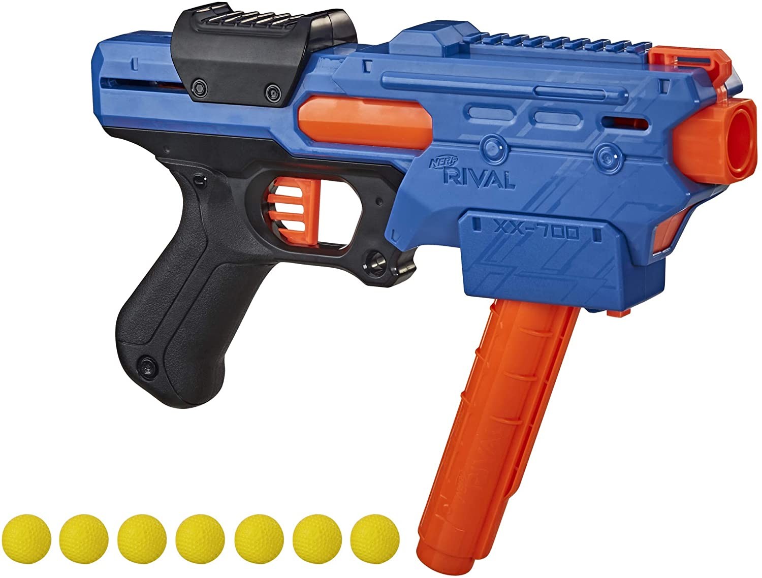 

Бластер Нерф Райвал Финишер XX-700 Nerf Rival Finisher XX-700 Blaster blue E8877