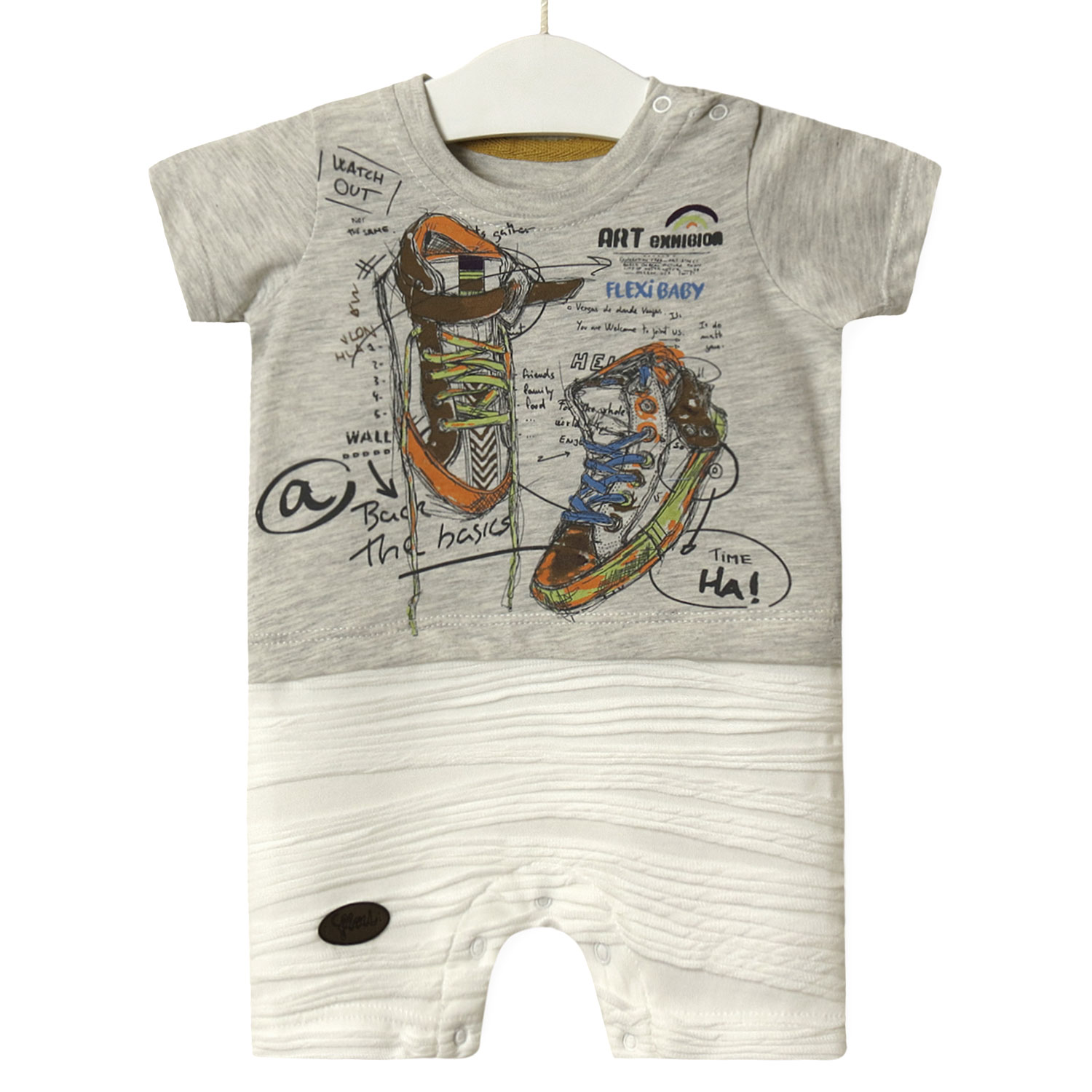 

Песочник детский Gray sneakers Flexi (74 / 9 мес) Серый (53643)