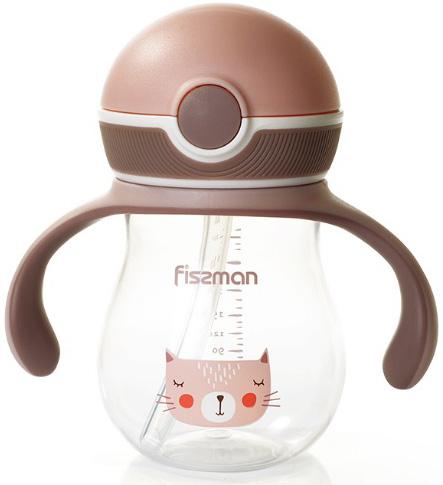 

Бутылочка детская Babies Мурка 260мл с ручками Fissman (Р01632317268)