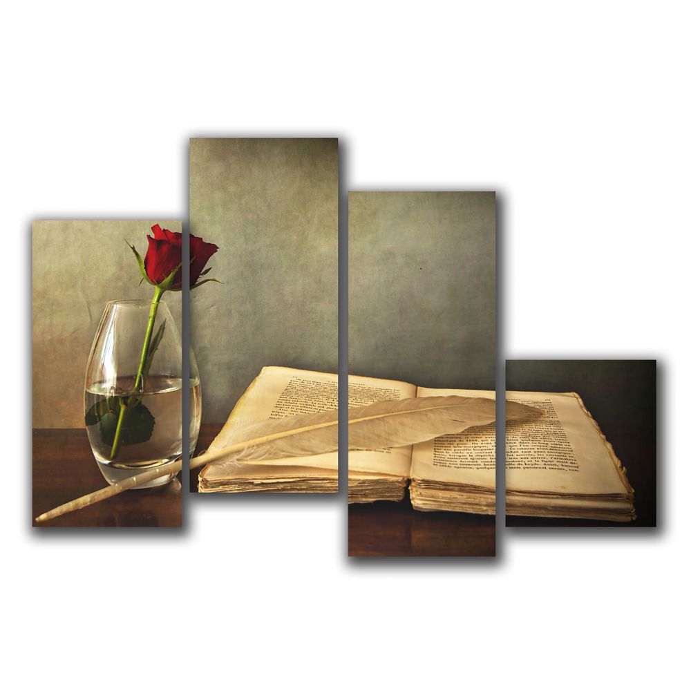 

Модульная картина на стену IdeaClock Эффектная композиция, 120х85 см