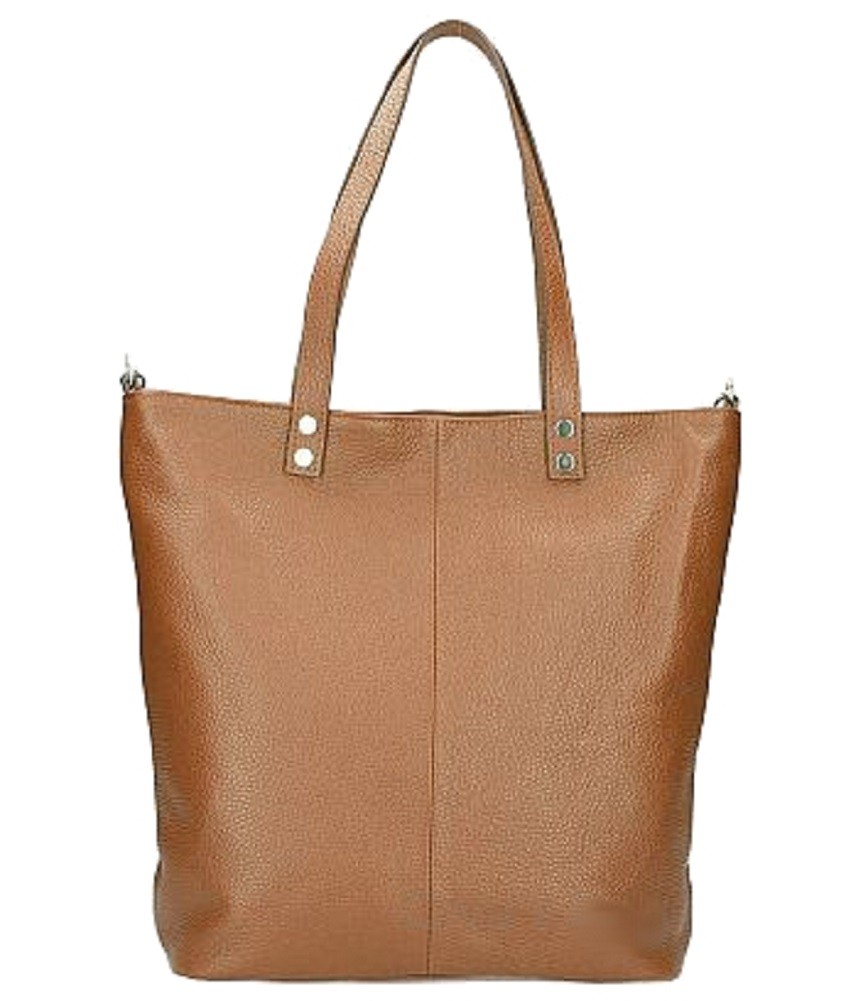 

Женская Кожаная Сумка Шоппер Italian Bags DB7190 cognac