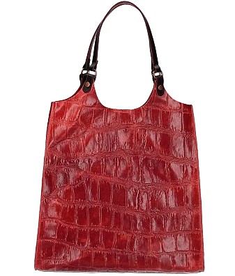 

Женская кожаная сумка Italian Bags DB7213 red