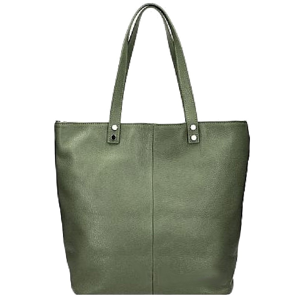 

Женская Кожаная Сумка Шоппер Italian Bags DB7190 green