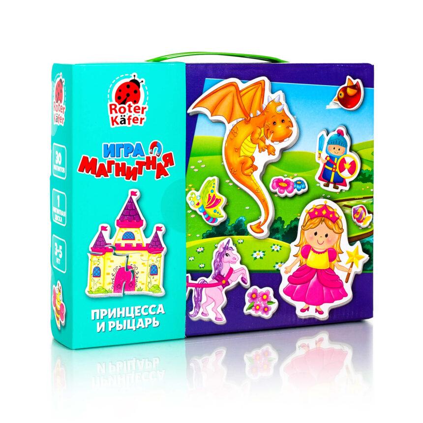 

Игра настольная "Магнитная игра. Принцесса и рыцарь" рус/укр // (RK2060-01/RK2070-01)